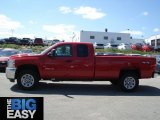 2011 Victory Red Chevrolet Silverado 3500HD Extended Cab 4x4 #65229630