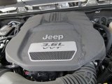 2012 Jeep Wrangler Unlimited Sahara Mopar JK-8 Conversion 4x4 3.6 Liter DOHC 24-Valve VVT Pentastar V6 Engine
