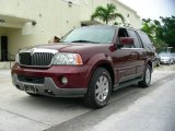 2003 Autumn Red Metallic Lincoln Navigator Luxury 4x4 #65228808