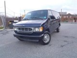 True Blue Metallic Ford E Series Van in 2002