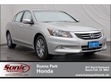 2012 Alabaster Silver Metallic Honda Accord EX-L V6 Sedan #65228766