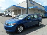 2012 Dyno Blue Pearl Honda Civic LX Sedan #65229173