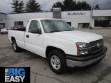 2003 Summit White Chevrolet Silverado 1500 Regular Cab #65229478