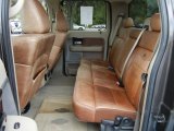 2006 Ford F150 King Ranch SuperCrew Castano Brown Leather Interior