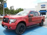 2012 Red Candy Metallic Ford F150 FX4 SuperCrew 4x4 #65228646