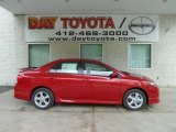 2012 Barcelona Red Metallic Toyota Corolla S #65228619