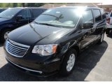 2012 Brilliant Black Crystal Pearl Chrysler Town & Country Touring #65229069