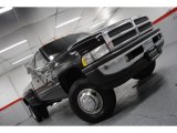 1997 Black Dodge Ram 3500 Laramie Extended Cab 4x4 Dually #65229029