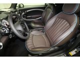 2012 Mini Cooper S Convertible Highgate Package Dark Truffle Lounge Leather Interior