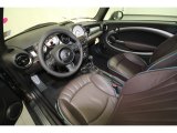 2012 Mini Cooper S Convertible Highgate Package Dark Truffle Lounge Leather Interior
