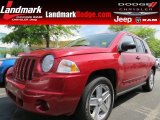 2010 Inferno Red Crystal Pearl Jeep Compass Sport #65306842