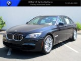 Carbon Black Metallic BMW 7 Series in 2012