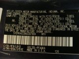 2010 Sienna Color Code for Slate Metallic - Color Code: 1F9