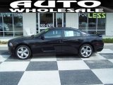 2011 Brilliant Black Crystal Pearl Dodge Charger R/T #65307020