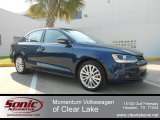 2012 Tempest Blue Metallic Volkswagen Jetta SEL Sedan #65307266