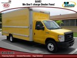 2008 Yellow Ford E Series Cutaway E350 Commercial Moving Truck #65307252