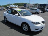 2005 Rally White Mazda MAZDA3 i Sedan #65306574