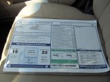 2012 Hyundai Equus Signature Window Sticker