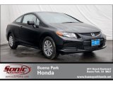 2012 Crystal Black Pearl Honda Civic EX Coupe #65306872