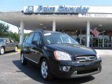 2007 Black Cherry Kia Rondo EX V6 #544180