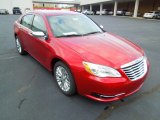 2012 Deep Cherry Red Crystal Pearl Coat Chrysler 200 Limited Sedan #65361876