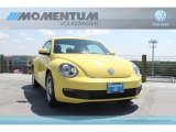 2012 Saturn Yellow Volkswagen Beetle 2.5L #65362126