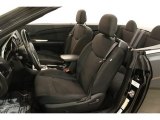 2011 Chrysler 200 Touring Convertible Black Interior
