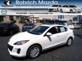 2012 Crystal White Pearl Mica Mazda MAZDA3 i Touring 4 Door #65361531