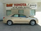 Sandy Beach Metallic Toyota Camry in 2012