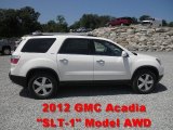 2012 Summit White GMC Acadia SLT AWD #65362076