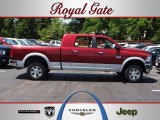 Deep Cherry Red Crystal Pearl Dodge Ram 2500 HD in 2012