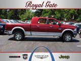 2012 Deep Cherry Red Crystal Pearl Dodge Ram 2500 HD Laramie Mega Cab 4x4 #65361439