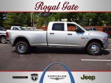 2012 Bright Silver Metallic Dodge Ram 3500 HD ST Crew Cab 4x4 Dually #65361436