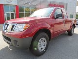 2012 Red Brick Nissan Frontier S King Cab #65361743