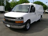 2012 Summit White Chevrolet Express Cutaway 3500 Commercial Utility Truck #65361348