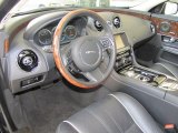 2012 Jaguar XJ XJ Supercharged Jet/Ivory Interior