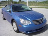 2008 Marathon Blue Pearl Chrysler Sebring Touring Convertible #542495