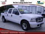 2007 Oxford White Clearcoat Ford F250 Super Duty XLT Crew Cab #65412288
