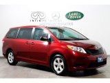 2011 Salsa Red Pearl Toyota Sienna V6 #65412282