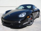 Black Porsche Cayman in 2012