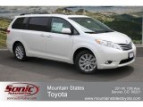2012 Blizzard White Pearl Toyota Sienna Limited AWD #65411957