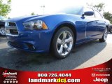 2012 Blue Streak Pearl Dodge Charger SXT #65448544