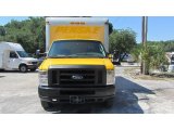 2008 Yellow Ford E Series Cutaway E350 Commercial Moving Truck #65448710