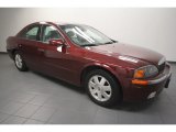 2002 Autumn Red Metallic Lincoln LS V8 #65448665