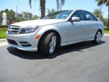 Iridium Silver Metallic Mercedes-Benz C in 2011