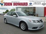 2009 Snow Silver Metallic Saab 9-3 2.0T Sport Sedan #65481489