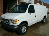 1999 Oxford White Ford E Series Van E350 Super Duty Cargo #6544795