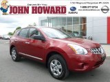 2011 Cayenne Red Nissan Rogue S AWD #65481479