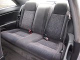 2002 Honda Civic LX Coupe Rear Seat