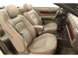 2002 Chrysler Sebring LXi Convertible Sandstone Interior